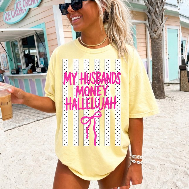 Min makes pengar halleluja t shirt (Skapare uppladdad)