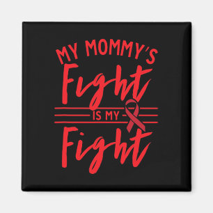 Min Mamas Kamp Är Min Kamp Blodcancer Medvetenhet Magnet