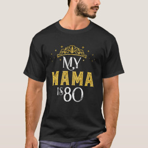 Min Mamma är 80 år gammal 1942, 80 år för Mamma T Shirt