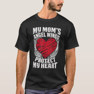 Min Mamma är Angel Vinge skyddar min hjärteguardia T Shirt