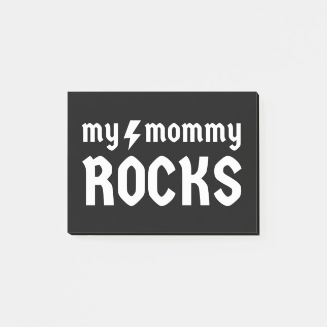 Min Mamma Är Bäst Post-it Block (Framsida)