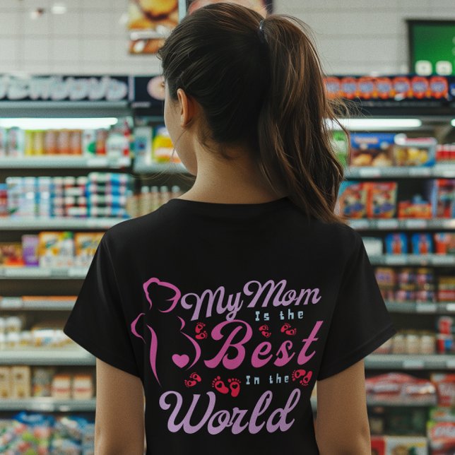 Min mamma är bästa mamma för flickor t shirt (Skapare uppladdad)