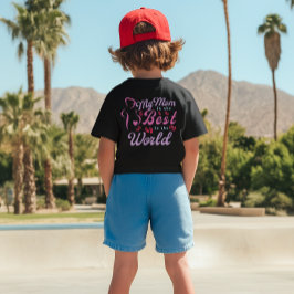 Min mamma är bästa mamma för pojkar t shirt
