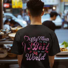 Min mamma är bästa mamma t shirt