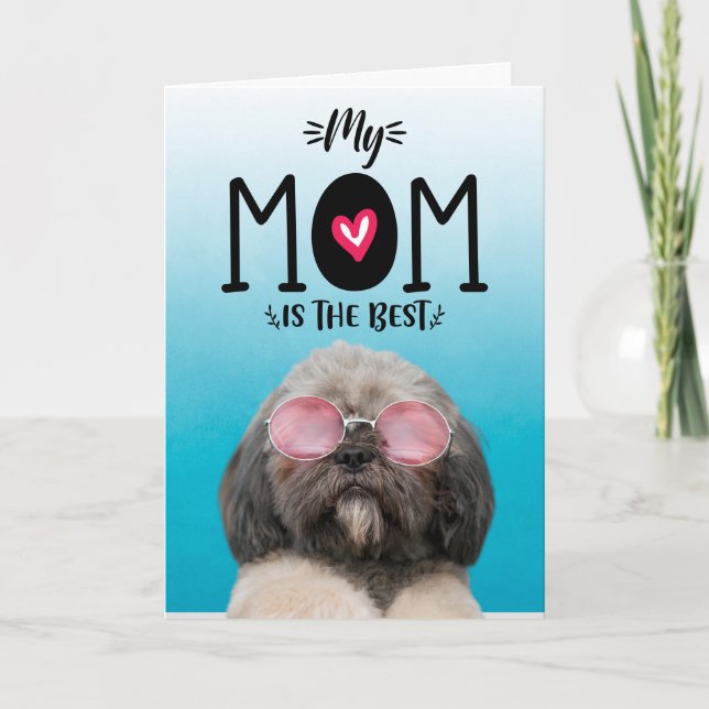 Min Mamma är den bästa.. Personlig Mors dag Tack Kort (Framsida)