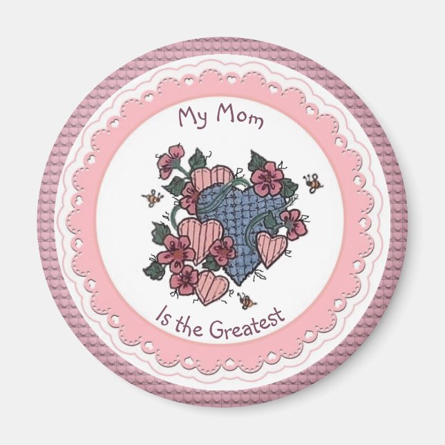 Min Mamma är den Underbarare Magnet (Framsidan)