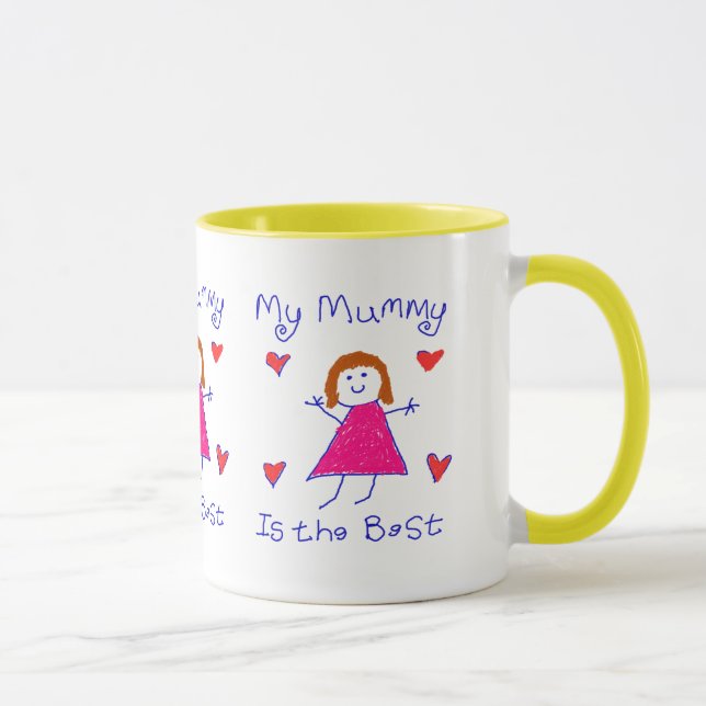 Min mamma är det bäst mugg (Höger)