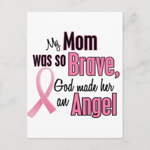 Min Mamma är en angel bröstcancer Vykort