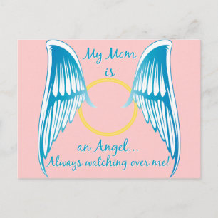 Min Mamma är en ängel Vykort