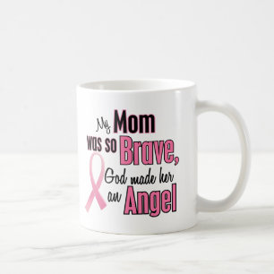 Min mamma är en ängelbröstcancer kaffemugg