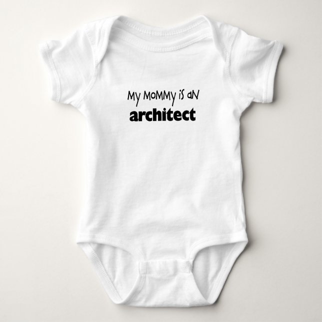 Min mamma är en arkitekt tröja (Framsida)