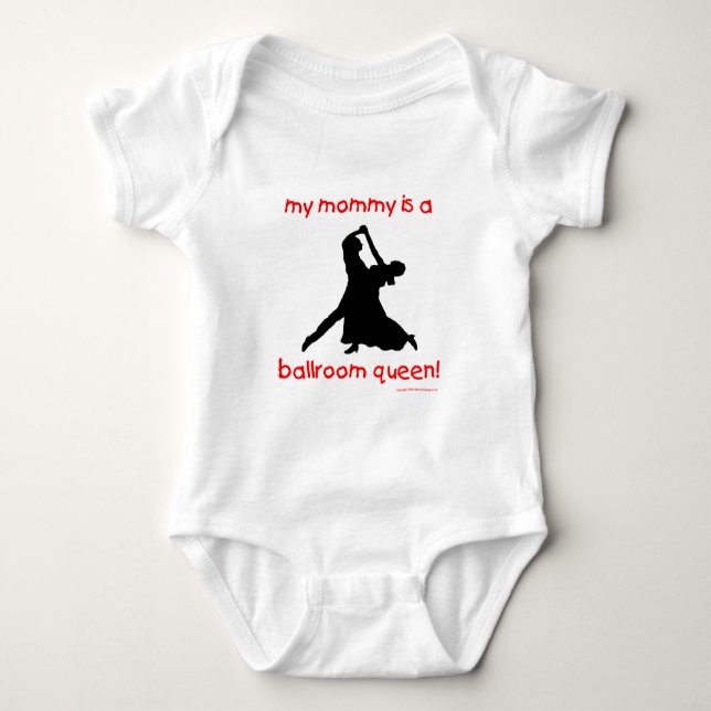 Min mamma är en balsaldrottning tee shirt (Framsida)