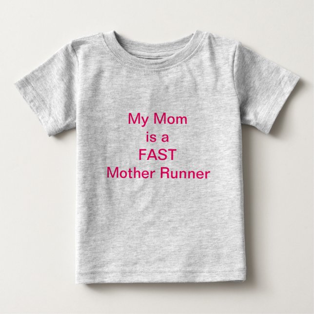 Min Mamma är en Barnkläder i Springerna Mor, FAST Tee (Framsida)