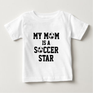 Min mamma är en boll för fotbollstjärnafotboll tröja