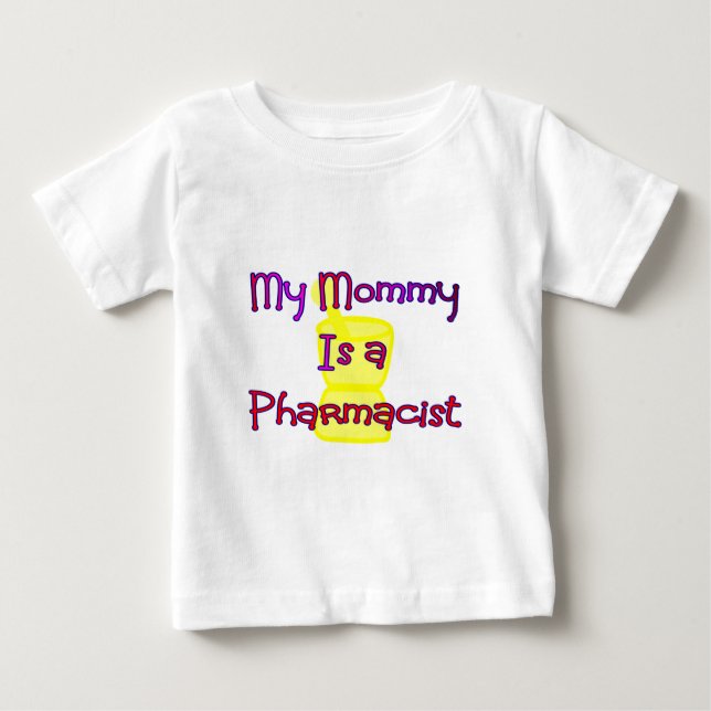 Min mamma är en farmaceut-t-shirts tee shirt (Framsida)