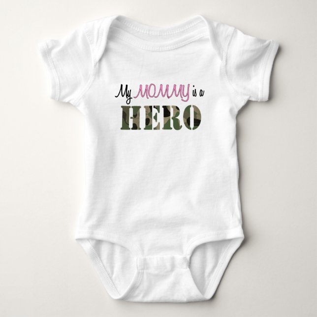 Min MAMMA är en Hero T-shirt (Framsida)