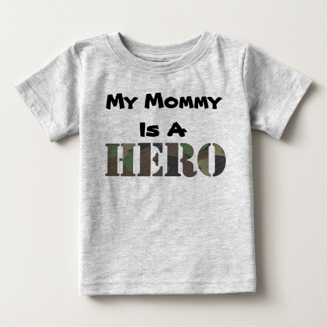 Min Mamma är en Hero Tee Shirt (Framsida)