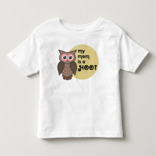 Min mamma är en hoot uggla. Pappa också. T Shirt