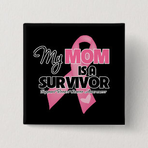 Min mamma är en överlevande - bröstcancer knapp