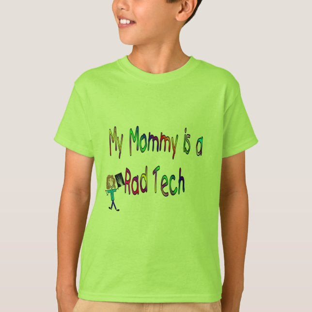 Min mamma är en Rad-Tech (Barn tröjan) T Shirt (Framsida)