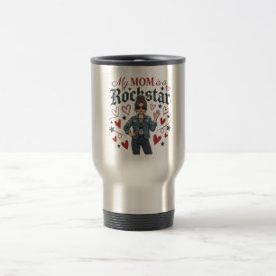 Min mamma är en rockstjärna" Trendig cool mamma gr Resemugg