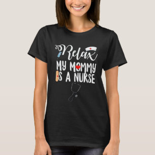 Min Mamma Är En Sjuksköterska LPN Registrerad Sjuk T Shirt