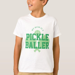 Min Mamma är ett Pickle Baller Kids Pickleball Shi T Shirt