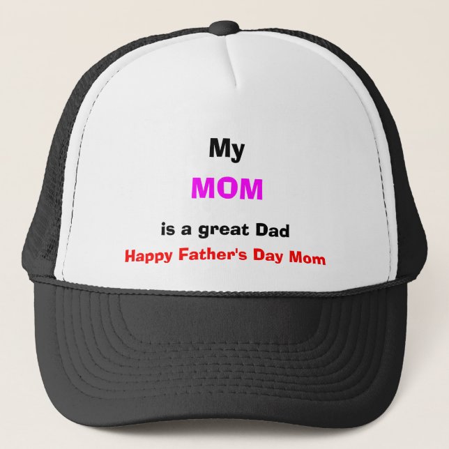 Min mamma är ett underbart pappalock truckerkeps (Framsida)