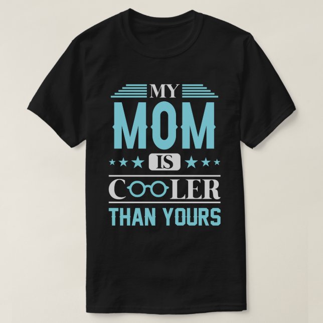 Min MAMMA är färgare än dina T Shirt (Design framsida)