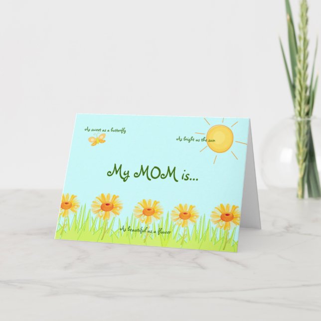 Min Mamma är Kort (Framsida)