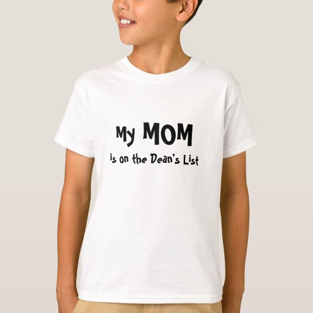 Min mamma är på dekanen listar tee (Framsida)