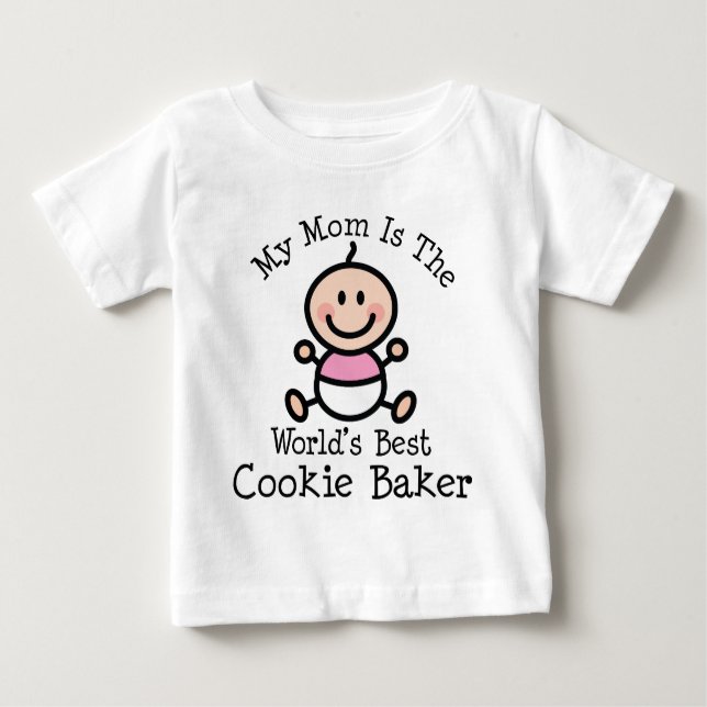 Min Mamma är världens bästa Cookie Baker Tee (Framsida)