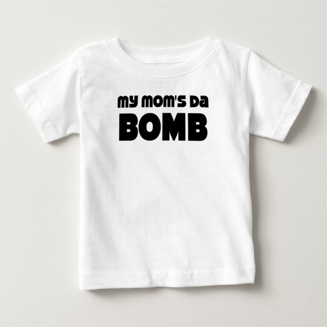 Min mamma Da bombarderar T-tröja Tee Shirt (Framsida)
