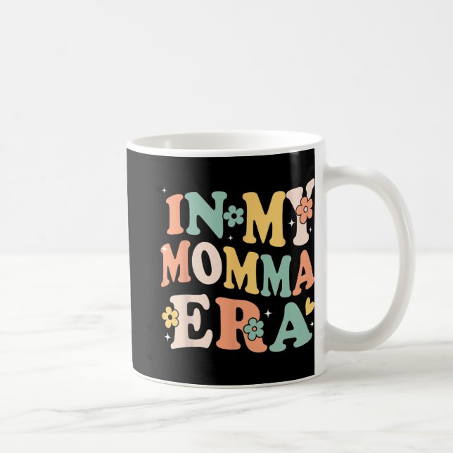 Min mamma Era Funny Sarcastic Groovy Retro Mor Kaffemugg (Höger)