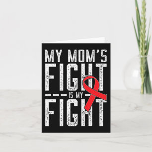 Min Mamma Fight är medvetenheten om min kamp mot B Kort