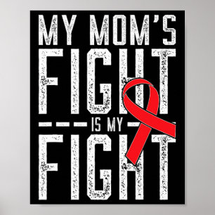 Min Mamma Fight är medvetenheten om min kamp mot B Poster