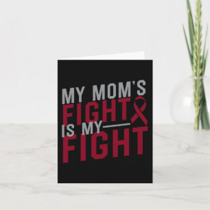 Min Mamma Fight är min Fight Sickle Cell Anemia Aw Kort