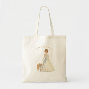 Min mamma gifter sig Design Bröllopshund Tygkasse