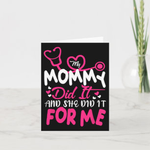Min Mamma gjorde det och hon gjorde det åt mig Mam Kort