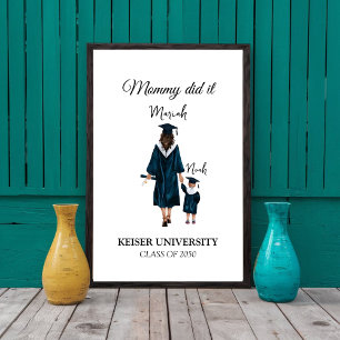 Min Mamma Graduated, Mamma gjorde det! Poster