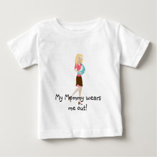 Min mamma ha på sig mig ut! tee