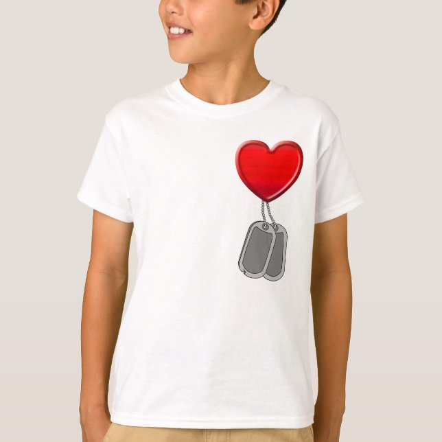 Min mamma ha på sig stridkängor tee (Framsida)