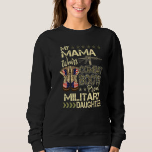 Min mamma har stridsstövlar Stolt militär dotter T Shirt