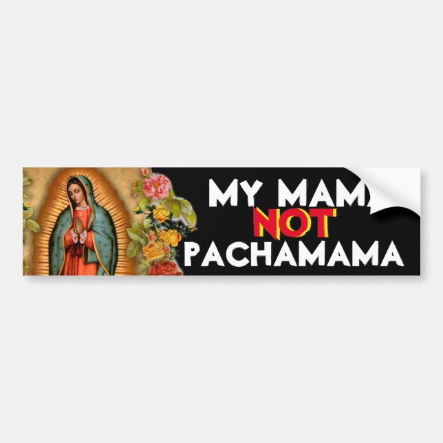 MIN MAMMA INTE PACHAMAMA GUADALUPE BILDEKAL (Framsidan)