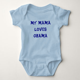 Min Mamma Kärlek Obama Tee