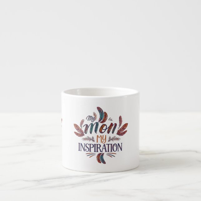 Min Mamma, min inspiration - Espresso Mugg Design Espressomugg (Framsidan)