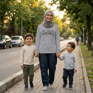 MIN MAMMA MIN JANNAH Personlig gåva till muslimsk  T Shirt