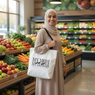 MIN MAMMA MIN JANNAH Personlig gåva till muslimsk Tygkasse