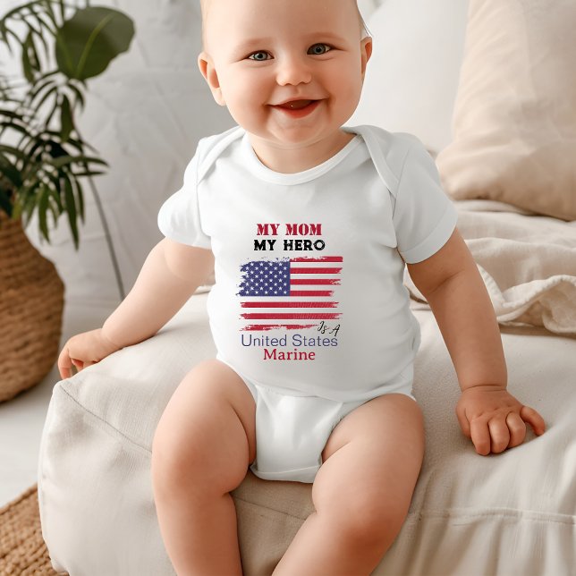 Min Mamma My Hero är en amerikansk marin T Shirt (Skapare uppladdad)