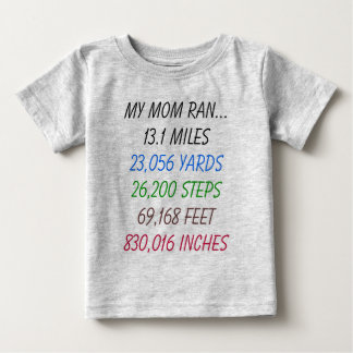Min Mamma Ran 13,1 miles T Shirt